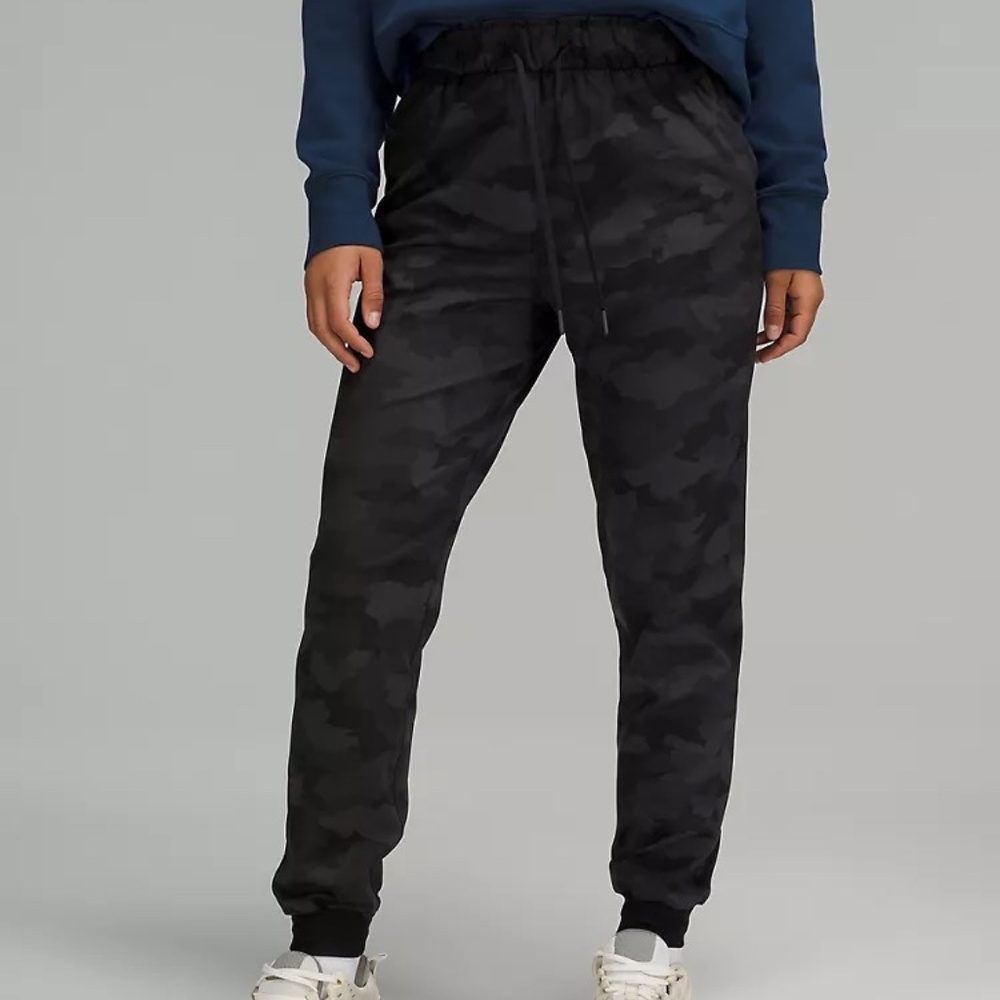 Stretch High-Rise Jogger, Full Length, Size 0, Heritage 365 Camo Deep Coal Multi